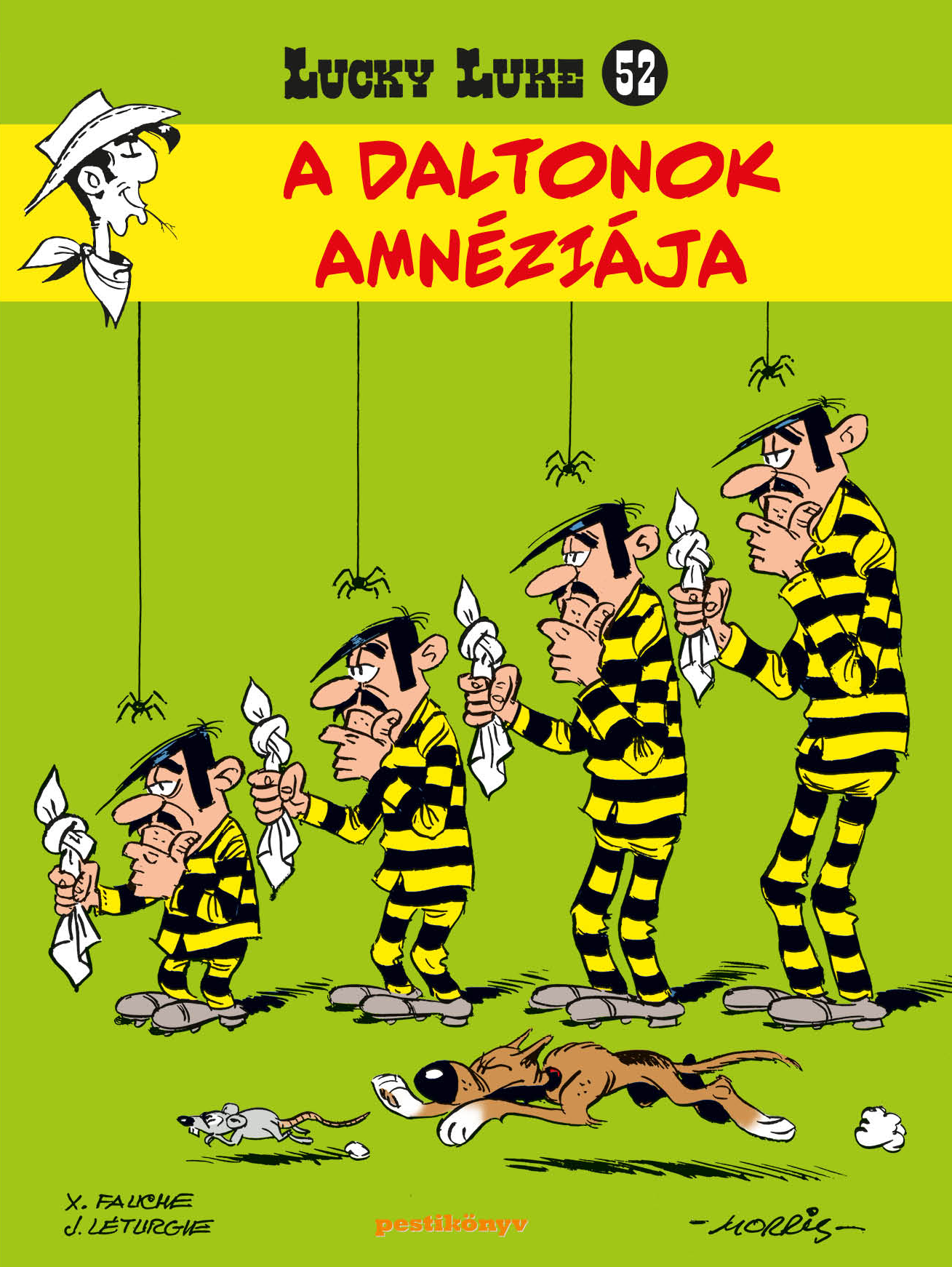 Lucky Luke 52. - A Daltonok amnéziája, keménytáblás gyűjtői kiadás