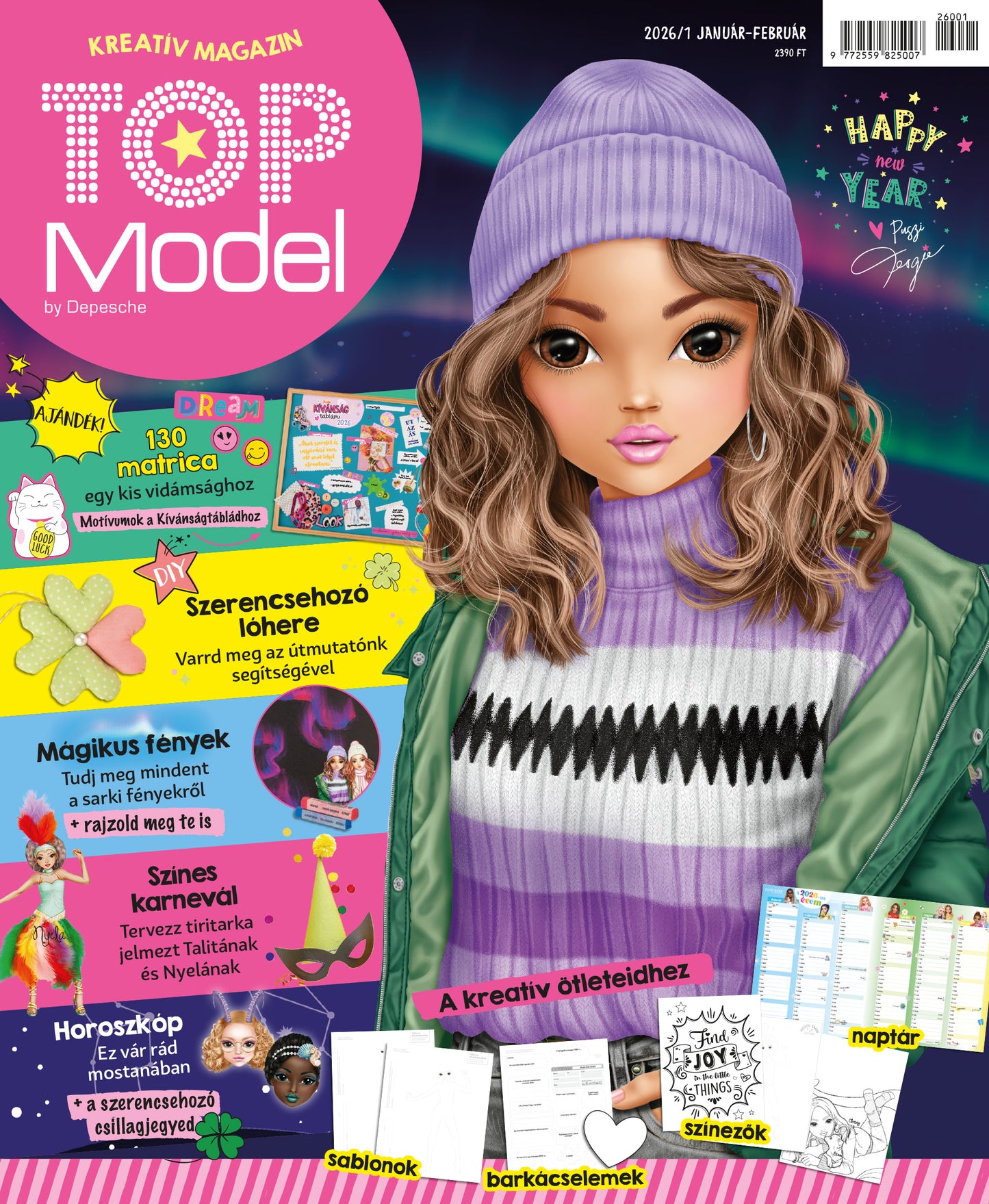 TOPModel Kreatív Magazin 2026/1