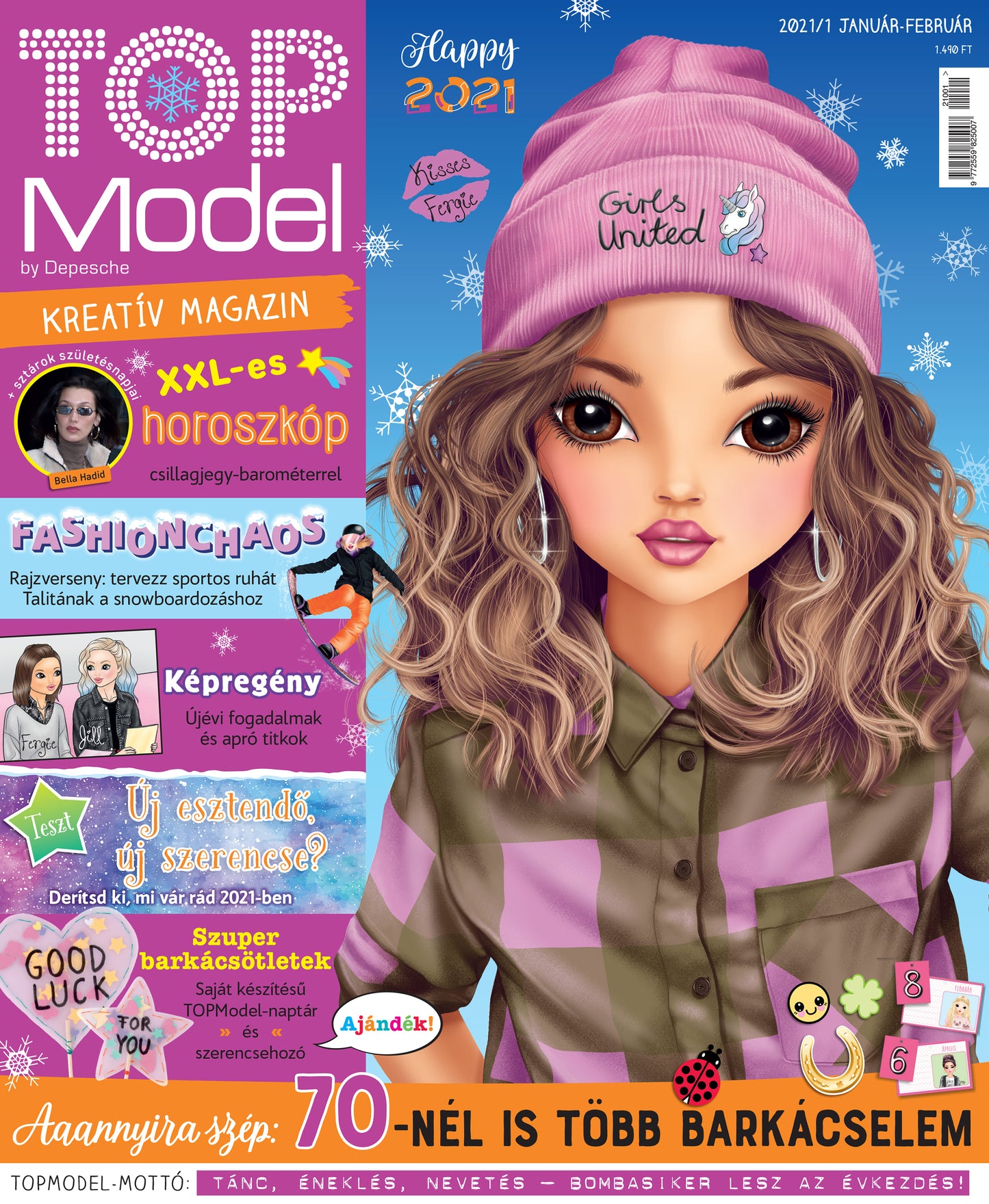TOPModel Kreatív Magazin 2021/1