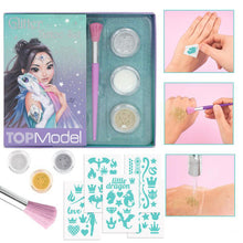 Kép betöltése a galériamegjelenítőbe: TOPModel csillámtetováló készlet - DRAGON LOVE