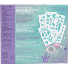 Kép betöltése a galériamegjelenítőbe: TOPModel csillámtetováló készlet - DRAGON LOVE