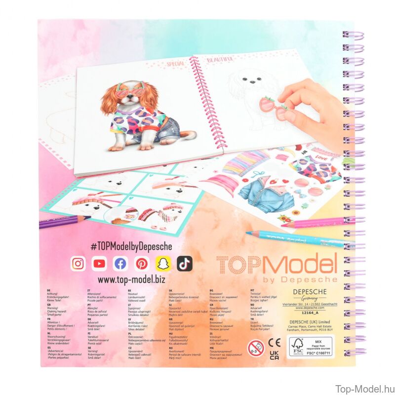 Create Your TOPModel Doggy - Ruhatervező