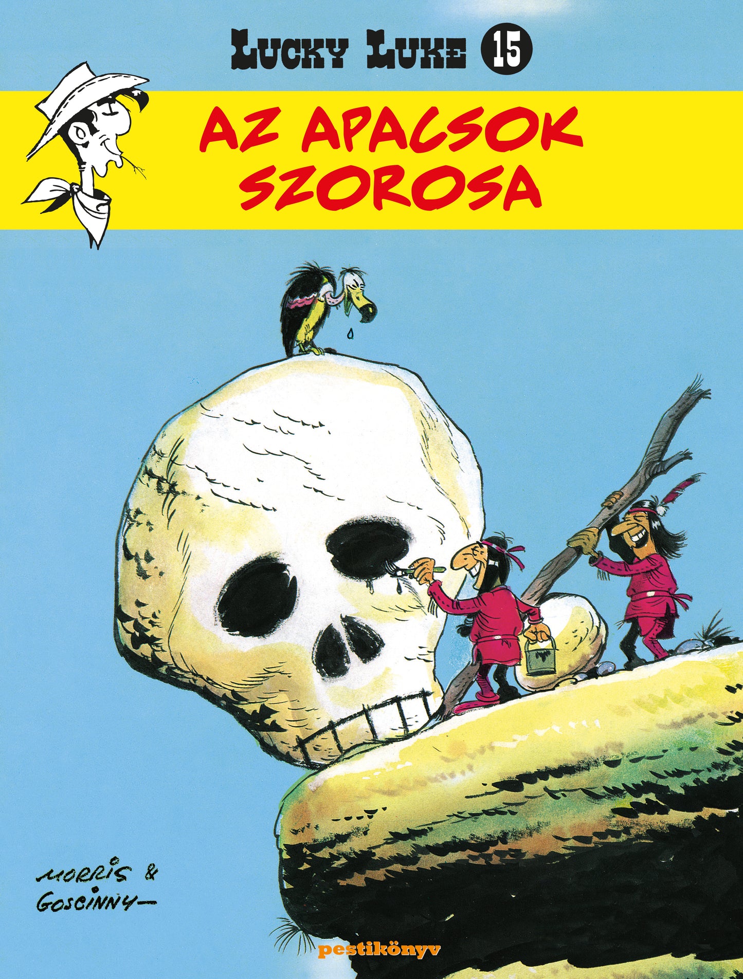 Lucky Luke 15. - Az apacsok szorosa - puhakötésű kiadás