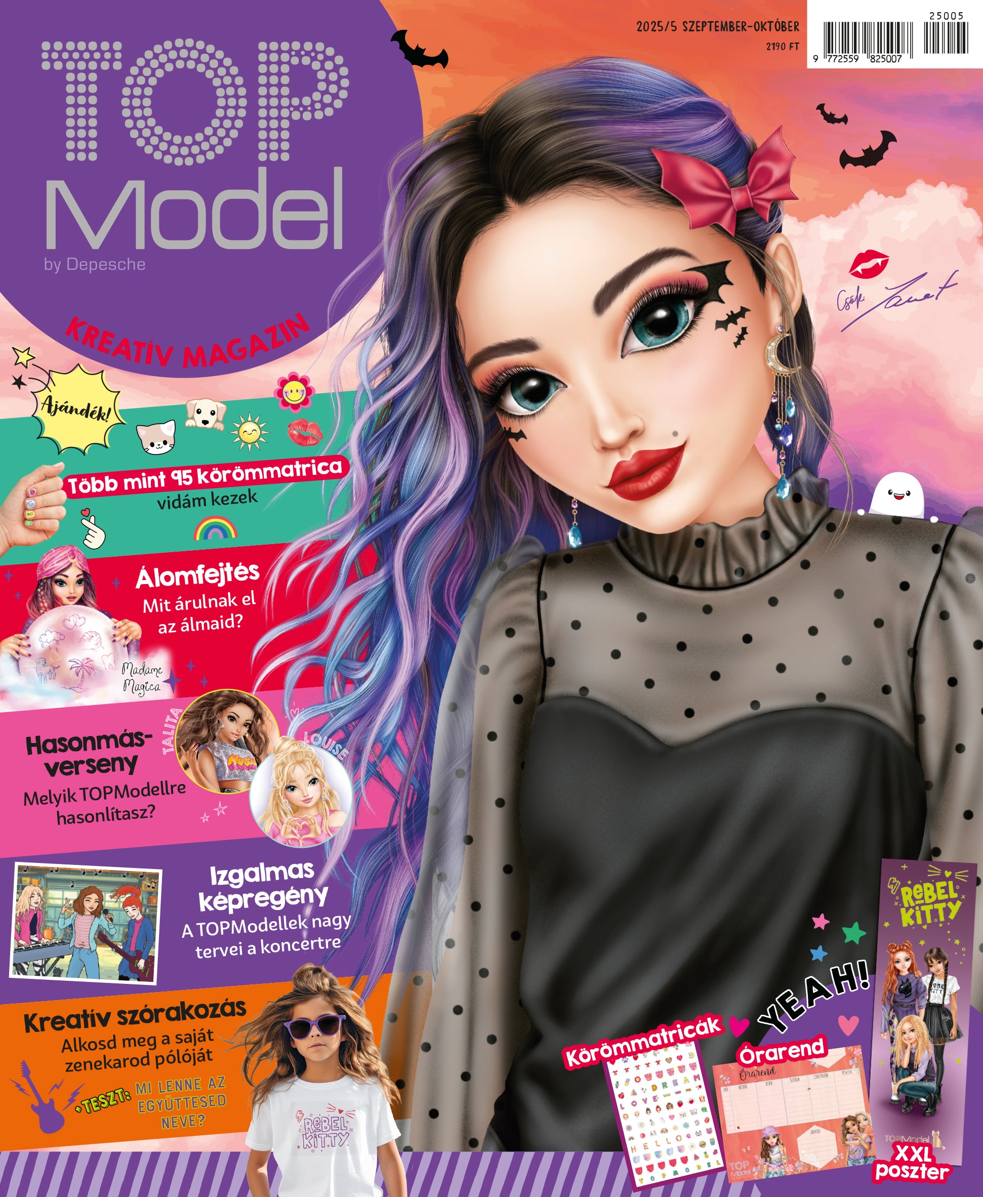 TOPModel Kreatív Magazin 2025/5 – Pesti Könyv Kiadó
