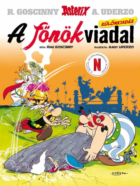 Asterix 7. - A főnökviadal - keménytáblás, extra oldalakkal bővített kiadás