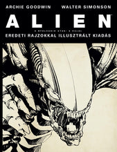 Kép betöltése a galériamegjelenítőbe: ALIEN - A 8.UTAS: A Halál - az eredeti rajzokkal illusztrált nagyméretű, keménytáblás 2. kiadás
