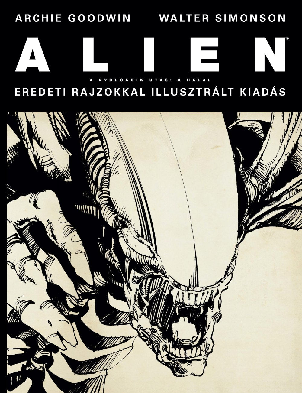 ALIEN - A 8.UTAS: A Halál - az eredeti rajzokkal illusztrált nagyméretű, keménytáblás 2. kiadás