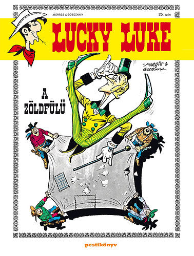 Lucky Luke 25. - A zöldfülű