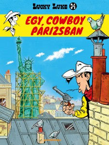 Lucky Luke 34. - Egy cowboy Párizsban - keménytáblás, limitált kiadás