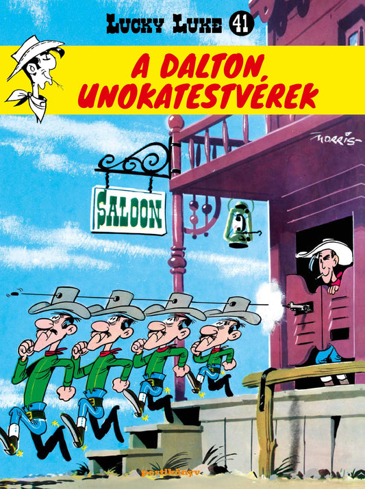 Lucky Luke 41. - A Dalton unokatestvérek - keménytáblás limitált kiadás