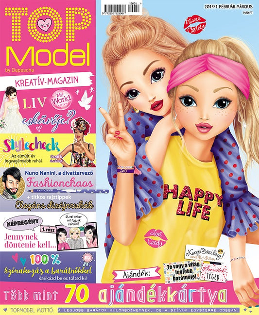 TOPModel kreatív magazin 2019/1